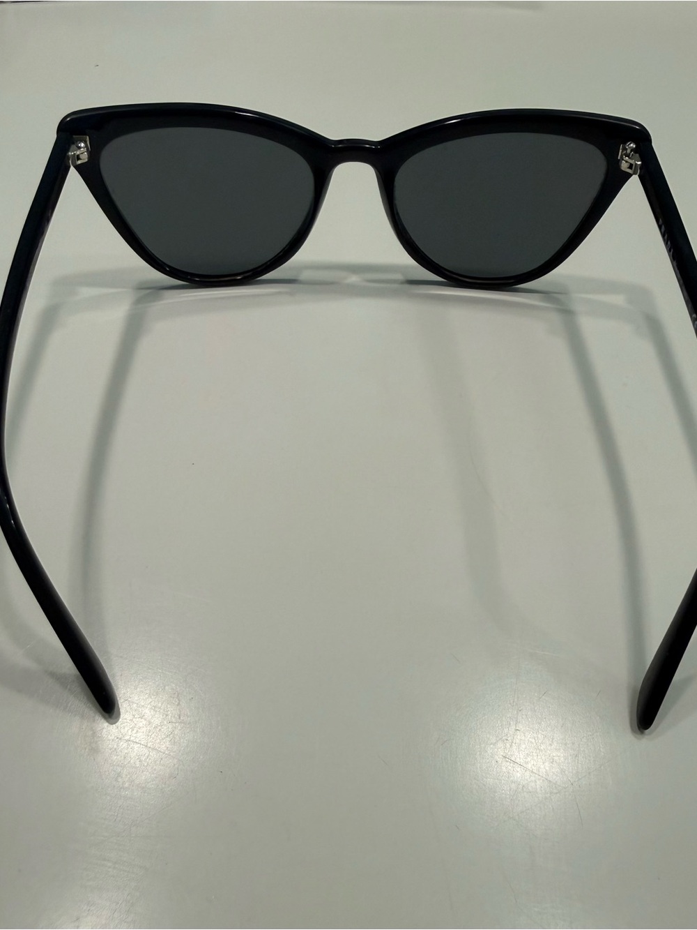 Prada Black Cat-Eye Women's Sunglasses - Picture 4 of 5